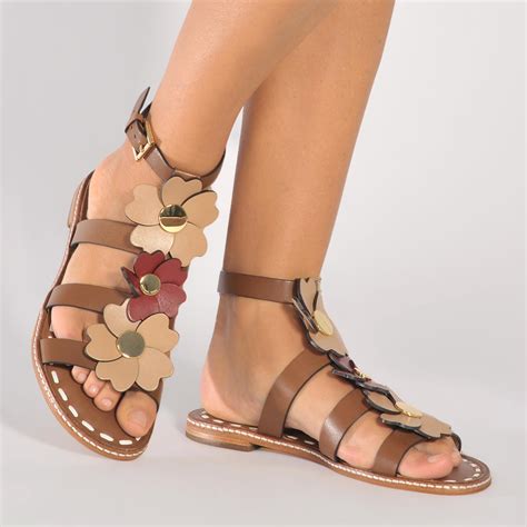 michael kors sandals with flowers|Michael Kors sandals on sale.